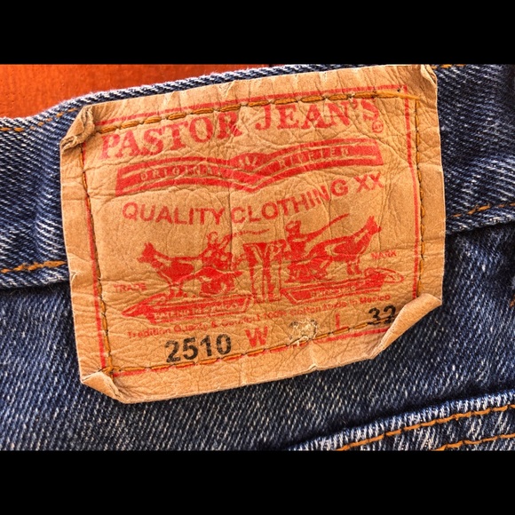 Vintage Pastor High-Waist Jeans - Picture 3 of 12